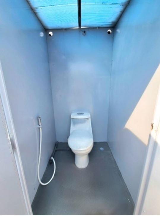 ห้องน้ำให้เช่า flush toilet ชักโครก ต่อตรงเท่านั้น